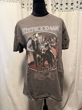 Fleetwood Mac 'Rumours' Graphic Tee - Gray